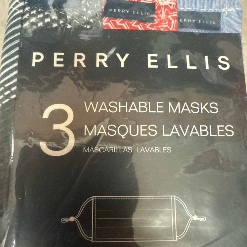 Perry Ellis Multi-Color Washable‎ Masks - Picture 4 of 5